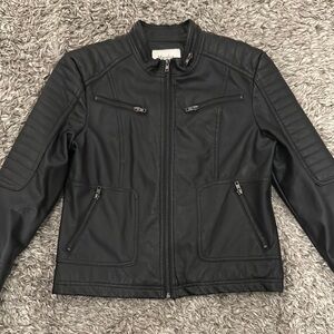 NWOT Maralyn & Me Black Leather Jacket